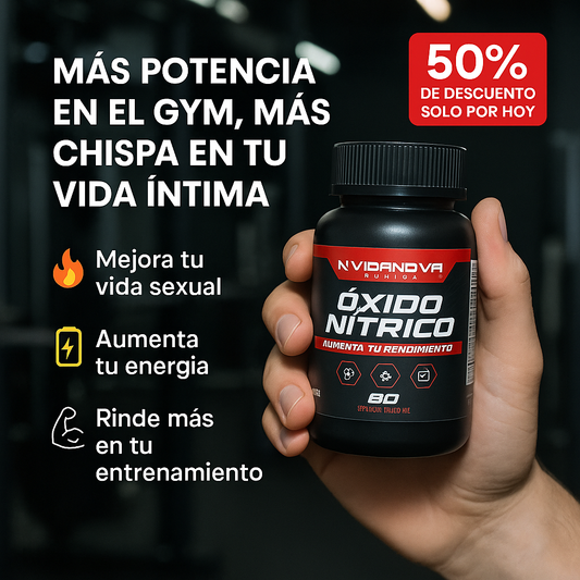 OXIDO NITRICO 1000MG 60 CAPS